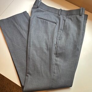 Nordstrom Tech Smart Trim Fit Men’s Gray Dress Pants 32w